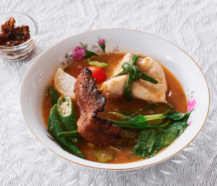 LEFT: Sinigang; RIGHT: Sisig.