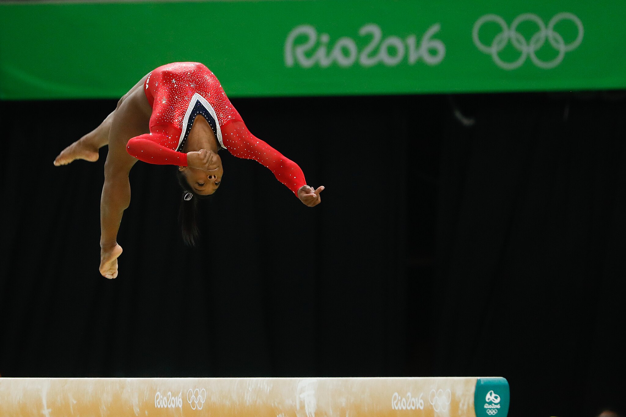 Simone Biles at the Rio 2016 Olympics