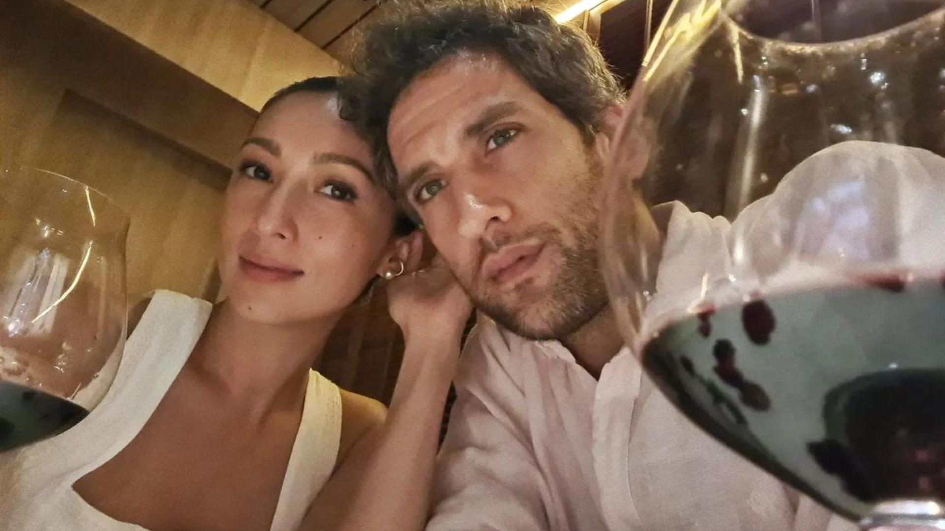 Solenn Heusaff and Nico Bolzico share the responsibility of preparing meals at home