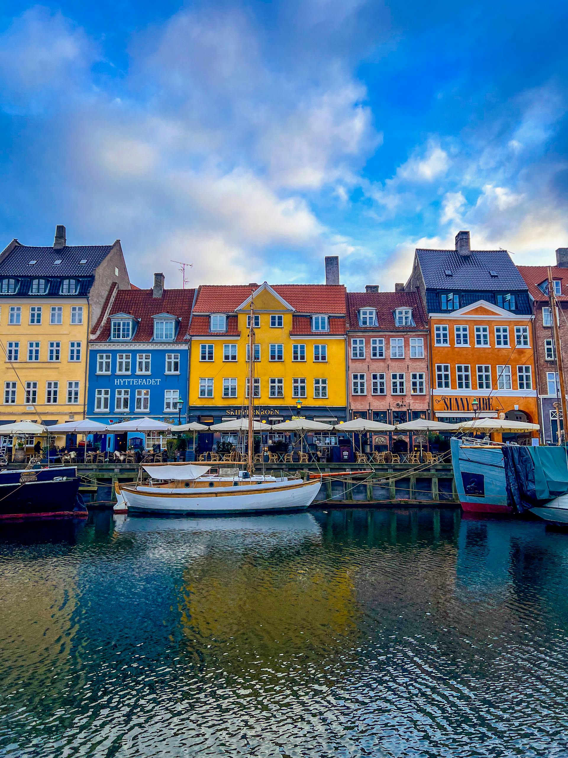 A harbor in Copenhagen