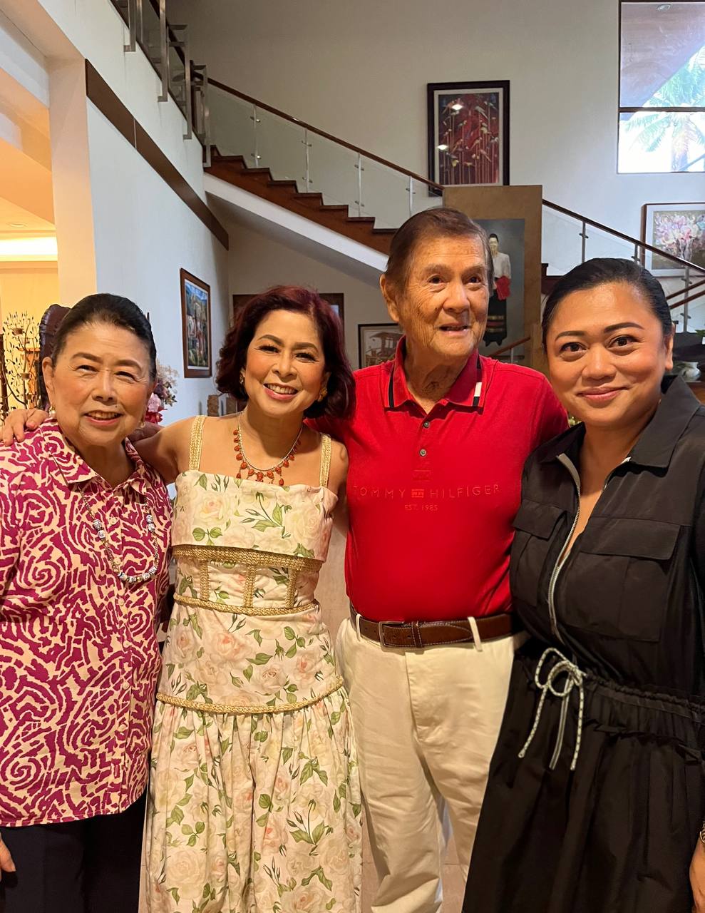 L-R: Marixi Rufino-Prieto, Tessa Prieto, Alex “Poplex” Prieto, and Lifestyle Asia editor-in-chief, Candy Dizon