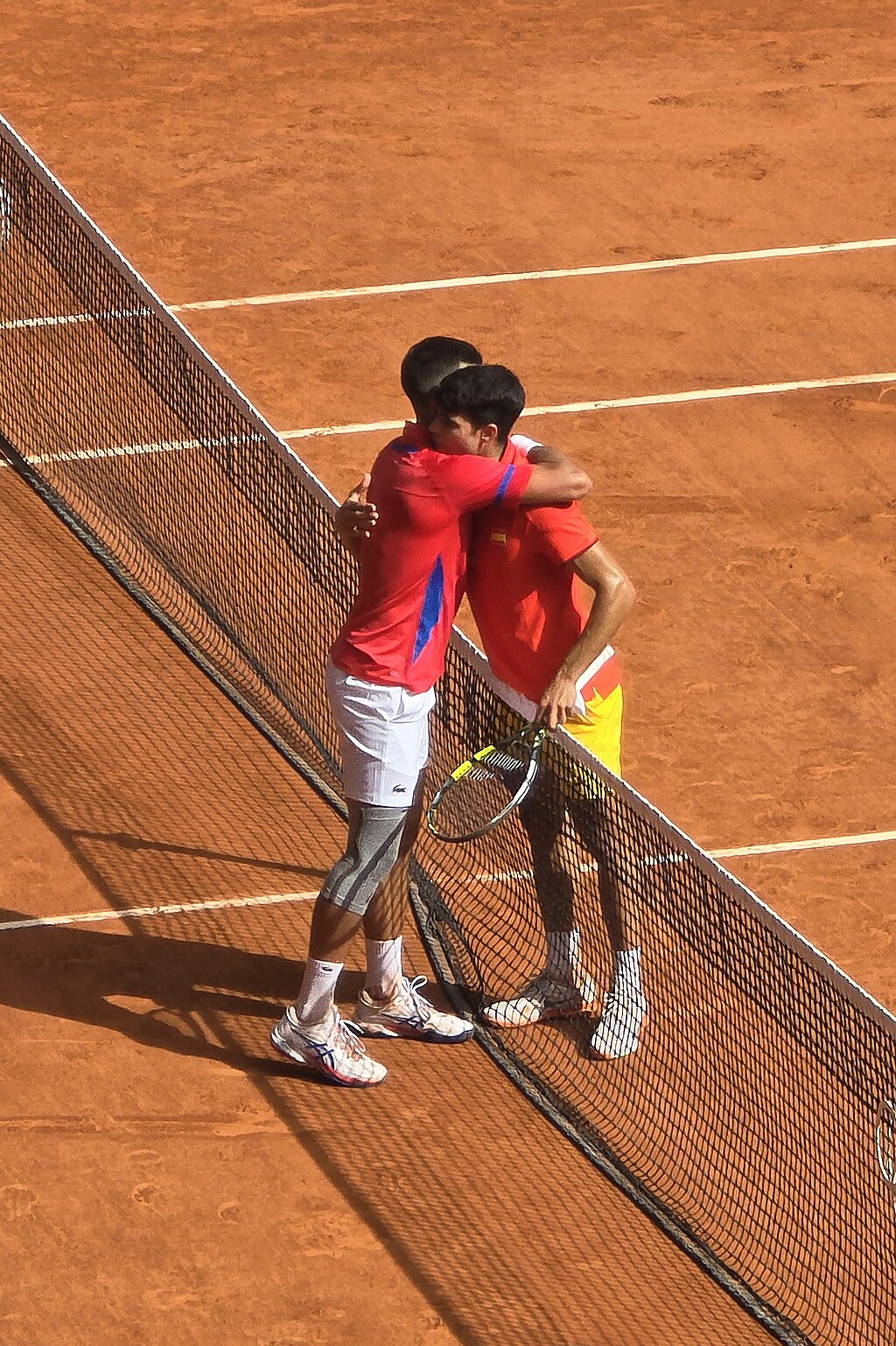 Novak Djokovic and Carlos Alcaraz