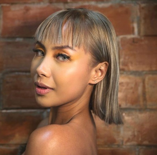 LEFT: Lourd Ryan Ramos. RIGHT: Hair by Creations Salon.