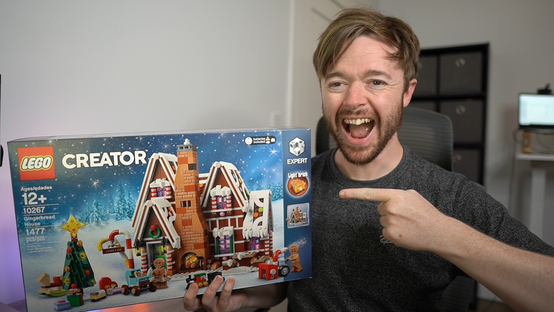 Service engineer and content creator, Shane O'Farrell, who has made $500,000 over two years from his LEGO investments