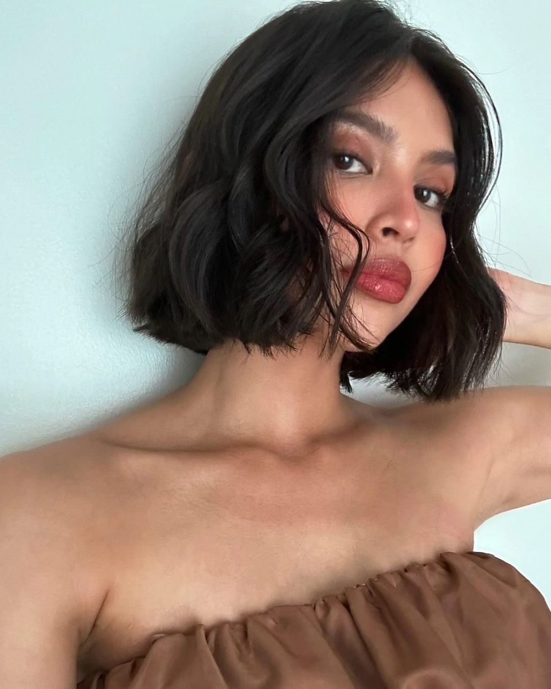 LEFT: Celeste Tuviera with Marian Rivera. RIGHT: Maine Mendoza with hair by Celeste Tuviera.