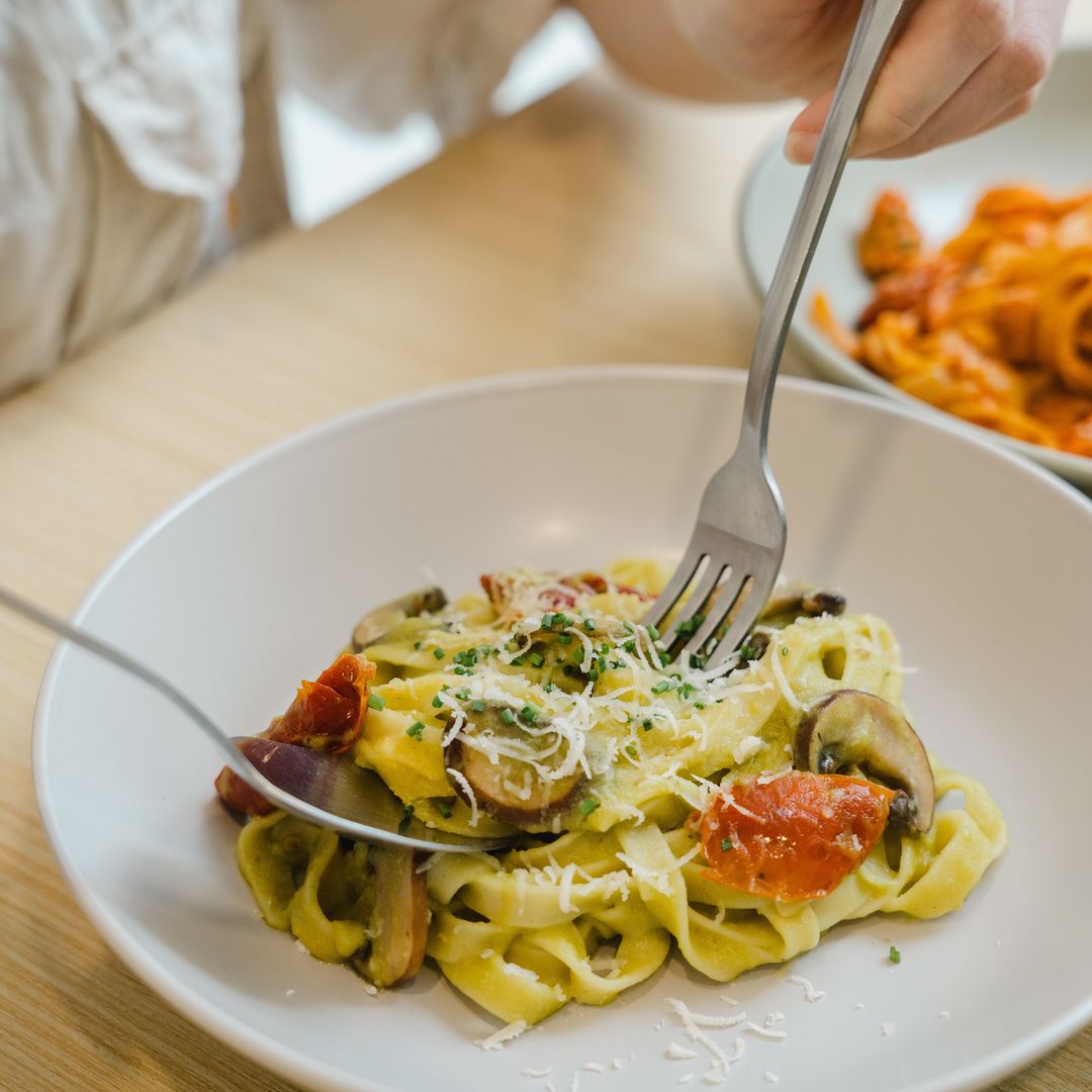 Golilath Blend coffee and Princess & the Pea pasta