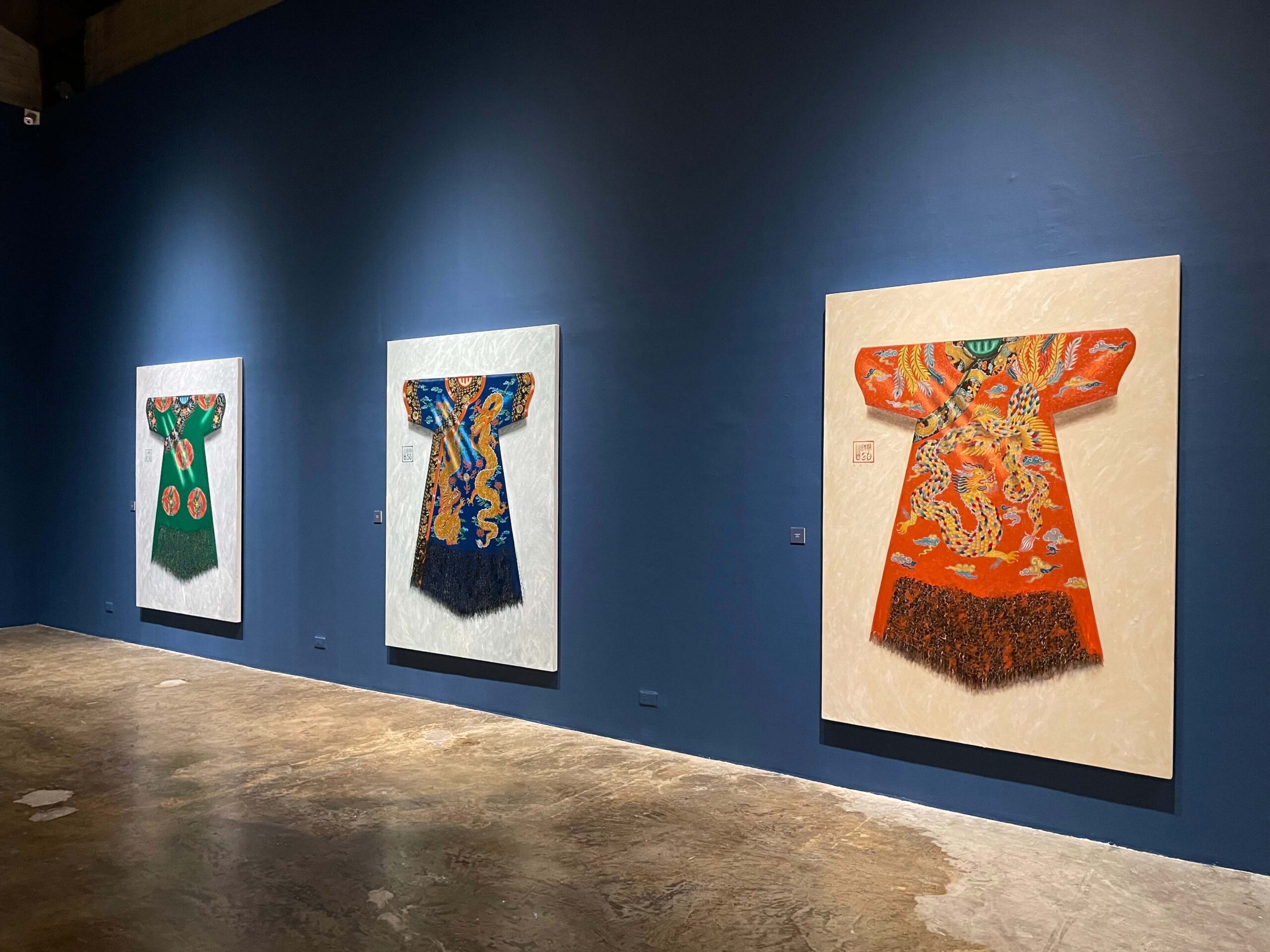 The "On the Roots and Routes of Diaspora" exhibition at the Finale Art File Gallery in Makati