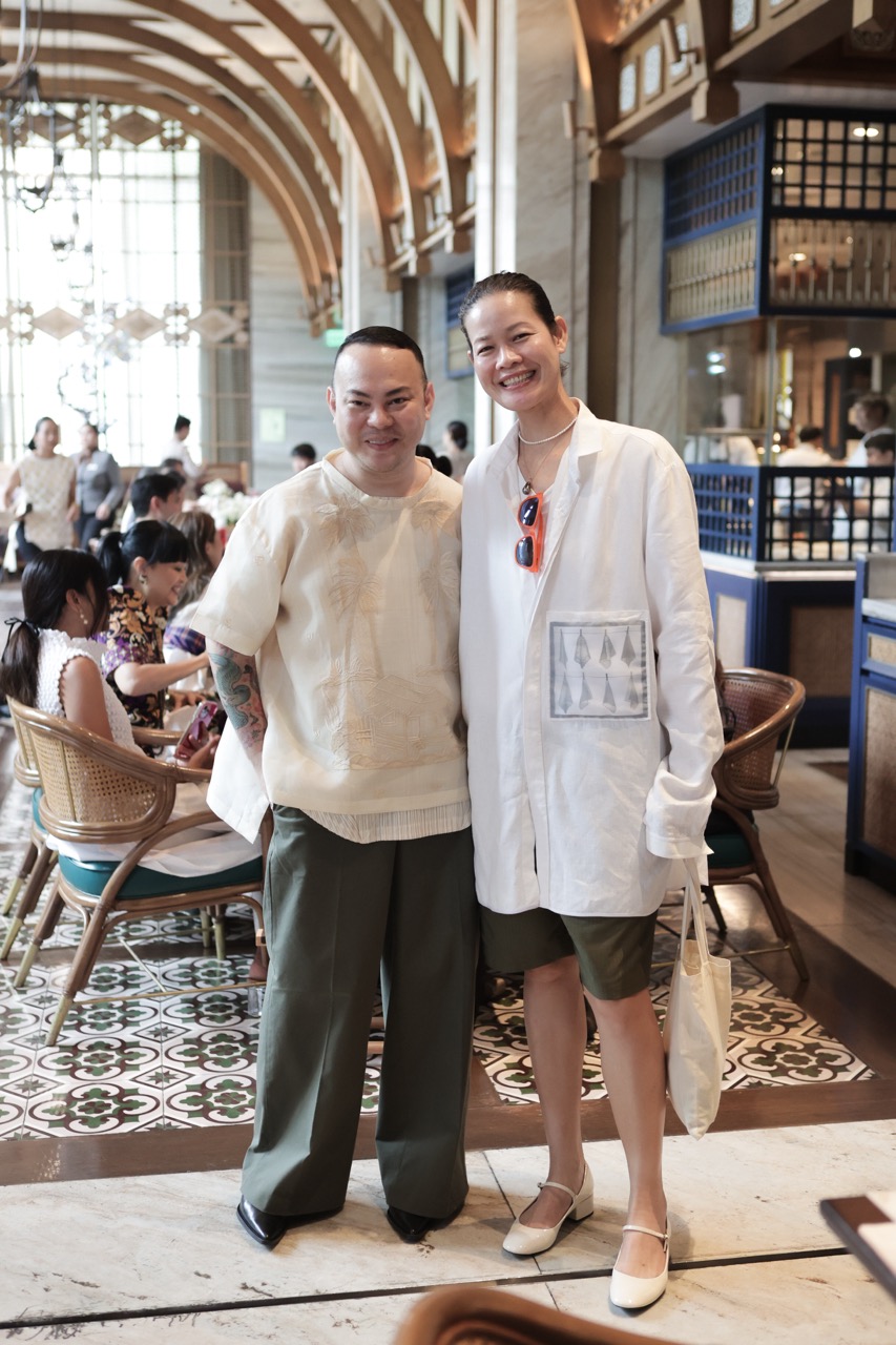 Jor-el Espina with Jo Ann Bitagcol