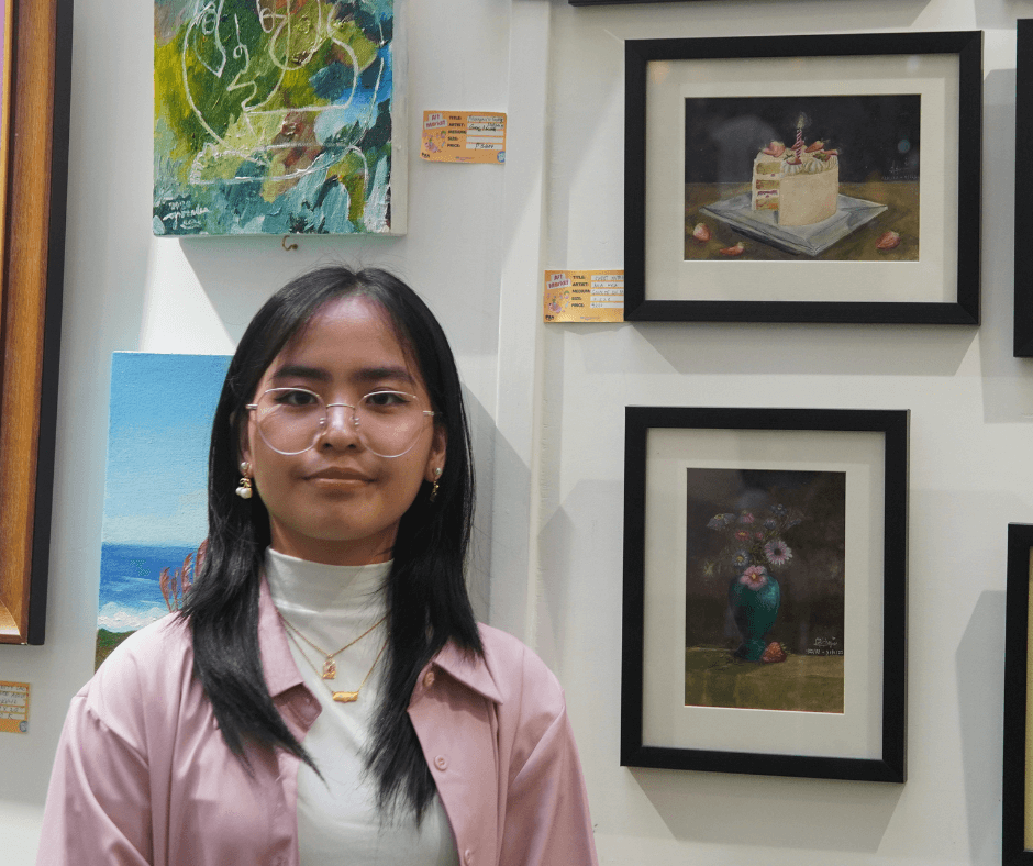 Meet some of the featured artists at SM Art Market. TOP (L-R): Albert Hagad, Carlo Ed Paang, Carmen Jean Villanueva. BOTTOM (L-R): Edria Sevilla, George Rosales, Mia Kyla Sta. Maria.