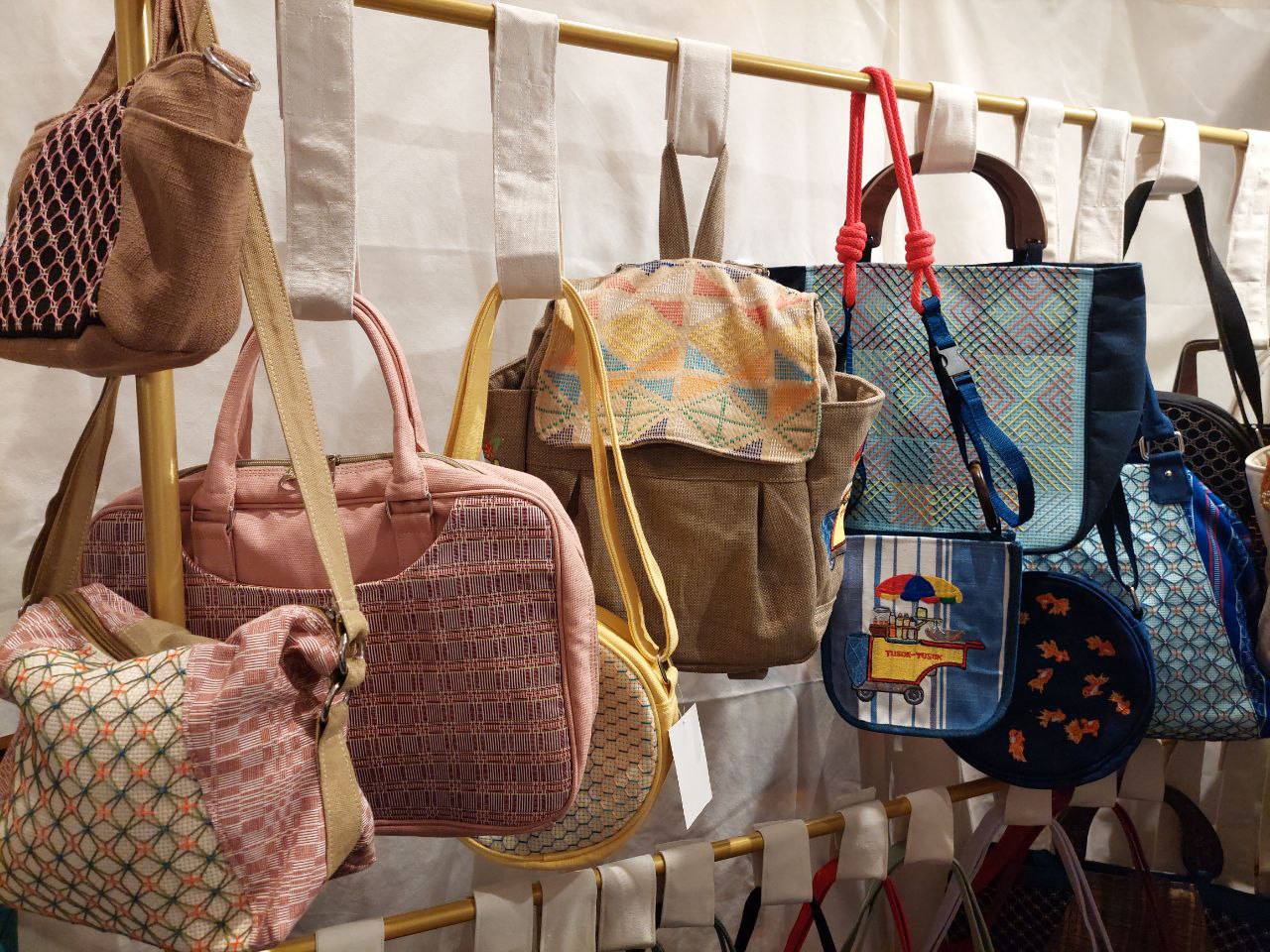 Follow Your Heart sells lovely, hand-embroidered bags made by young mothers, and featuring local textiles