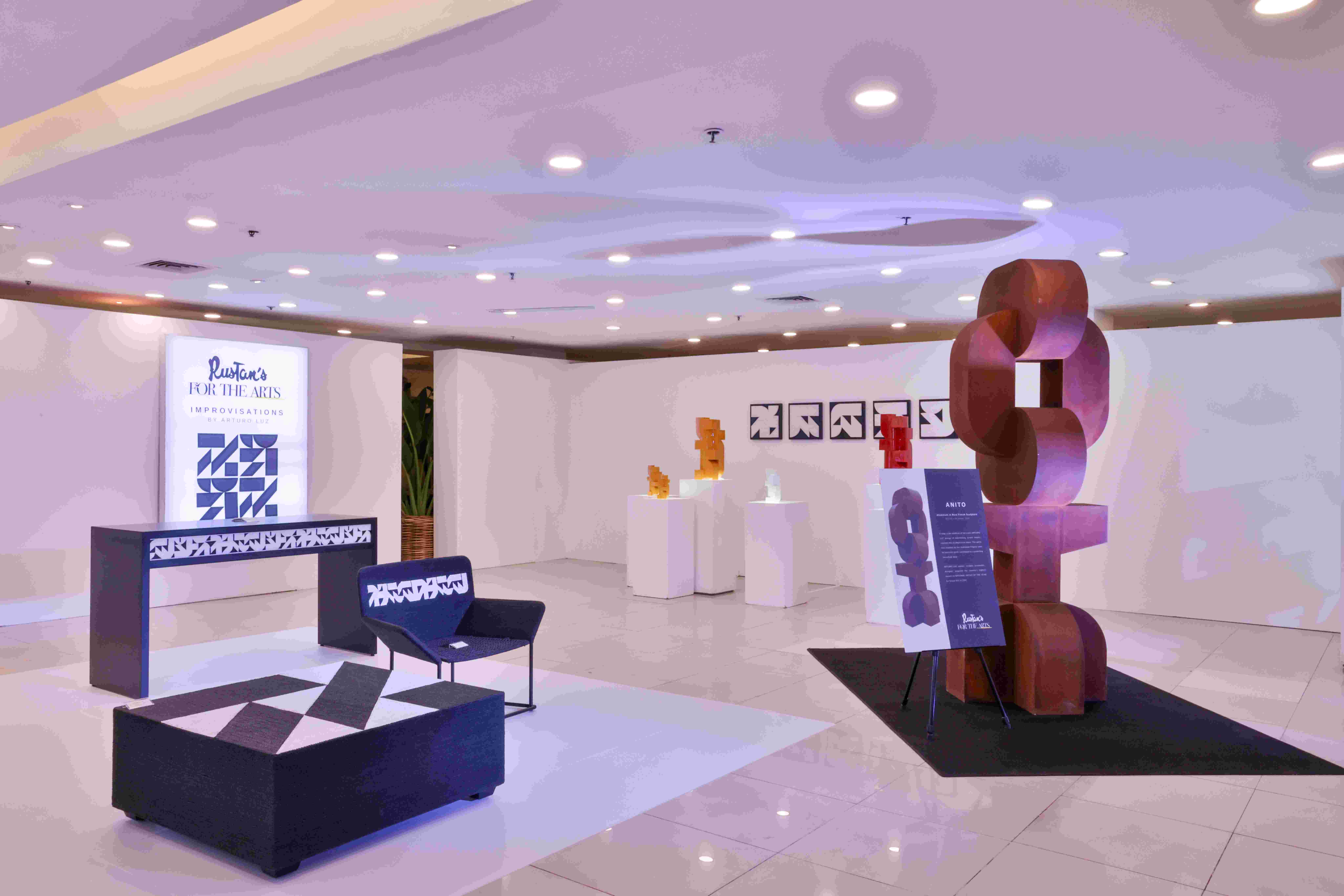 Rustan’s for the Arts proudly celebrated the launch of “Improvisations by Arturo Luz” Exhibit at Rustan’s Makati