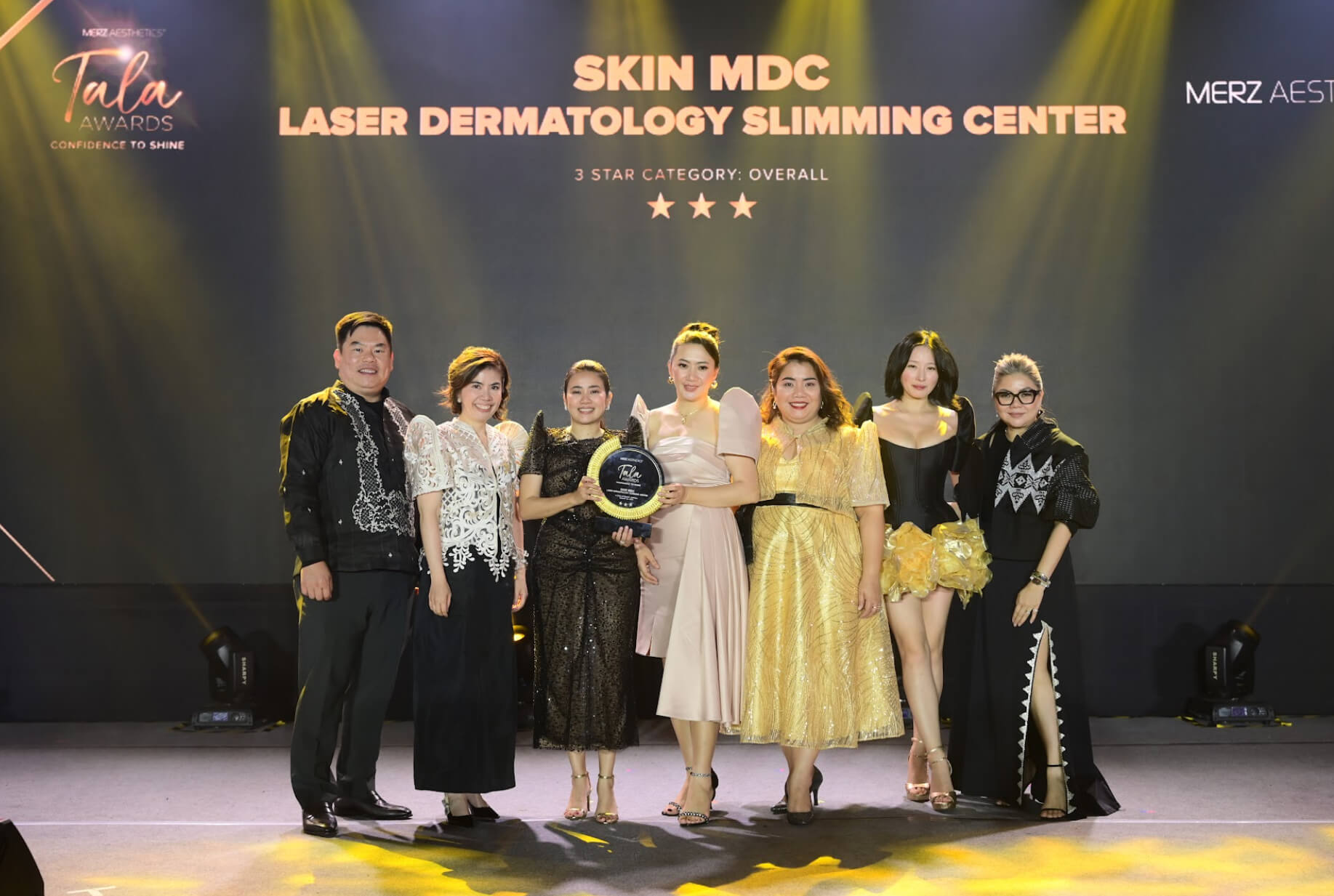 The team of Skin MDC Laser Dermatology Slimming Center: 3-Star Overall Award winner