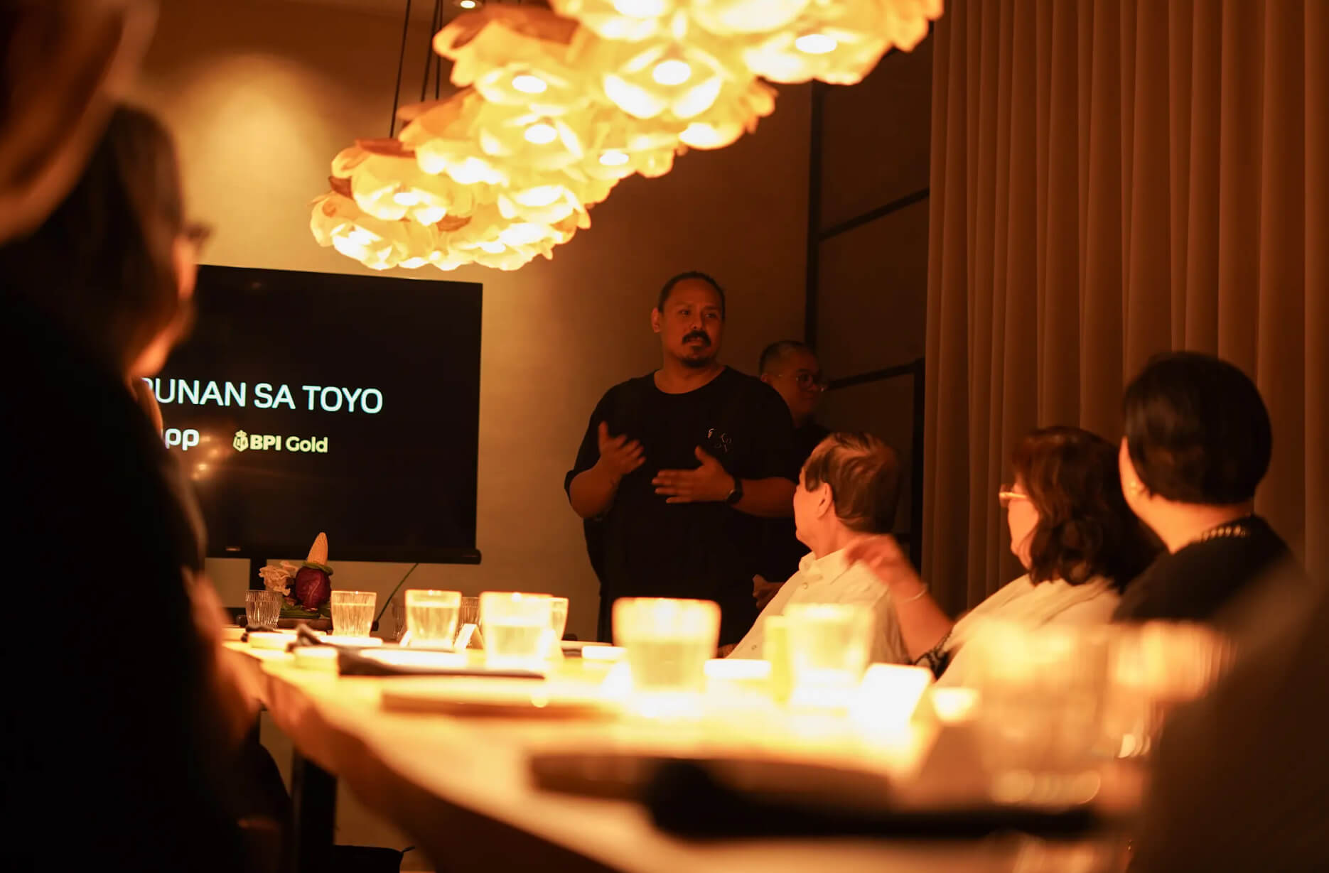 Toyo Eatery’s Jordy Navarra shares his culinary creations and the inspiration behind his innovative dishes with BPI Gold clients.