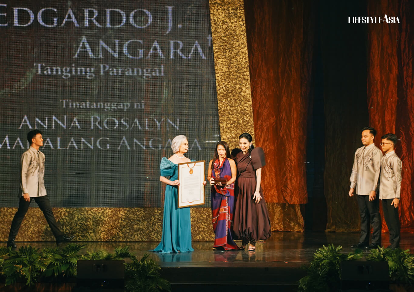 Ana Rosalyn Manalang Angara (on behalf of Senator Edgardo Angara)