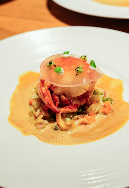 LEFT: Homard. RIGHT: Boeuf.