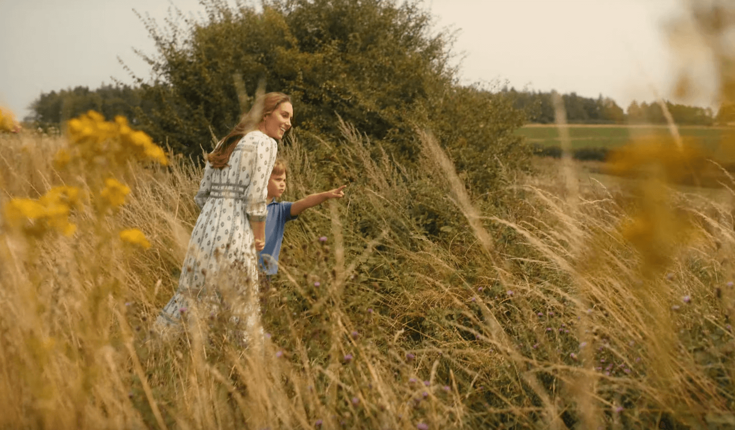 Kate Middleton with Prince Louis