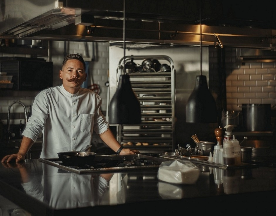 Chef Josh Boutwood's latest pop-up concept Anvil is located at Balmori Suites