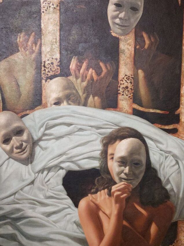 "Kalungkutang Panloob, Kaligayahang Panlabas" (1993) by Alfredo Esquillo