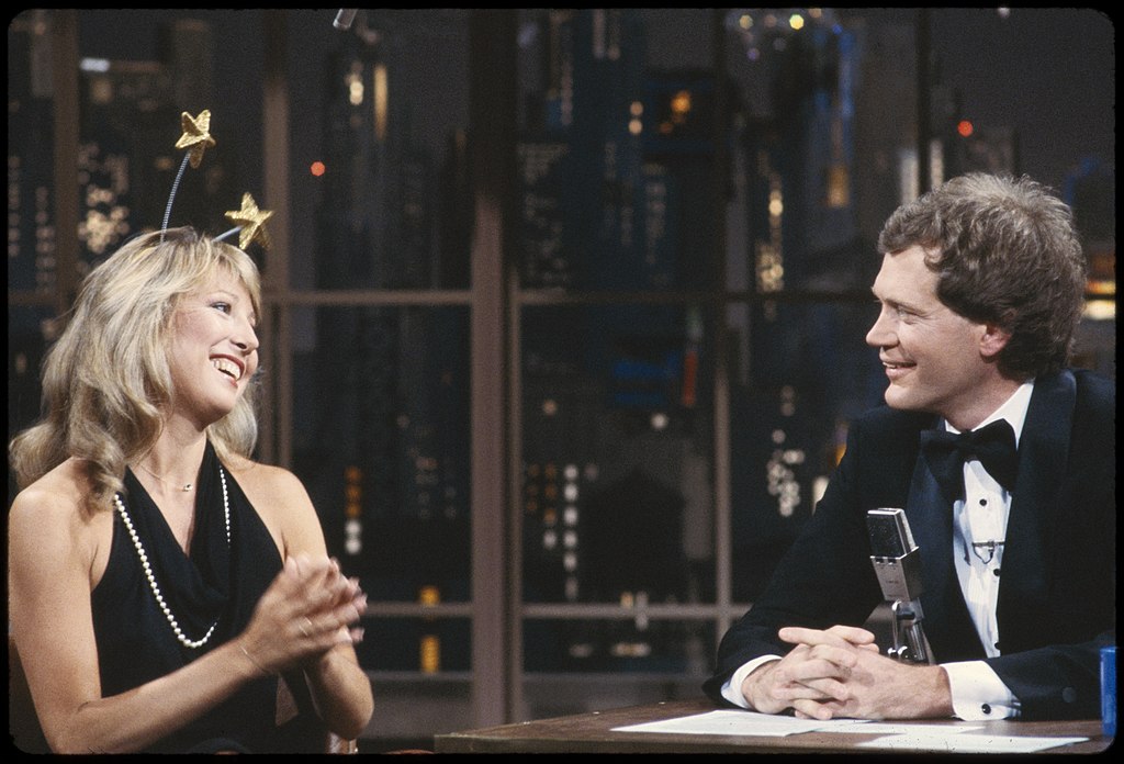 Teri Garr on Late Night with David Letterman