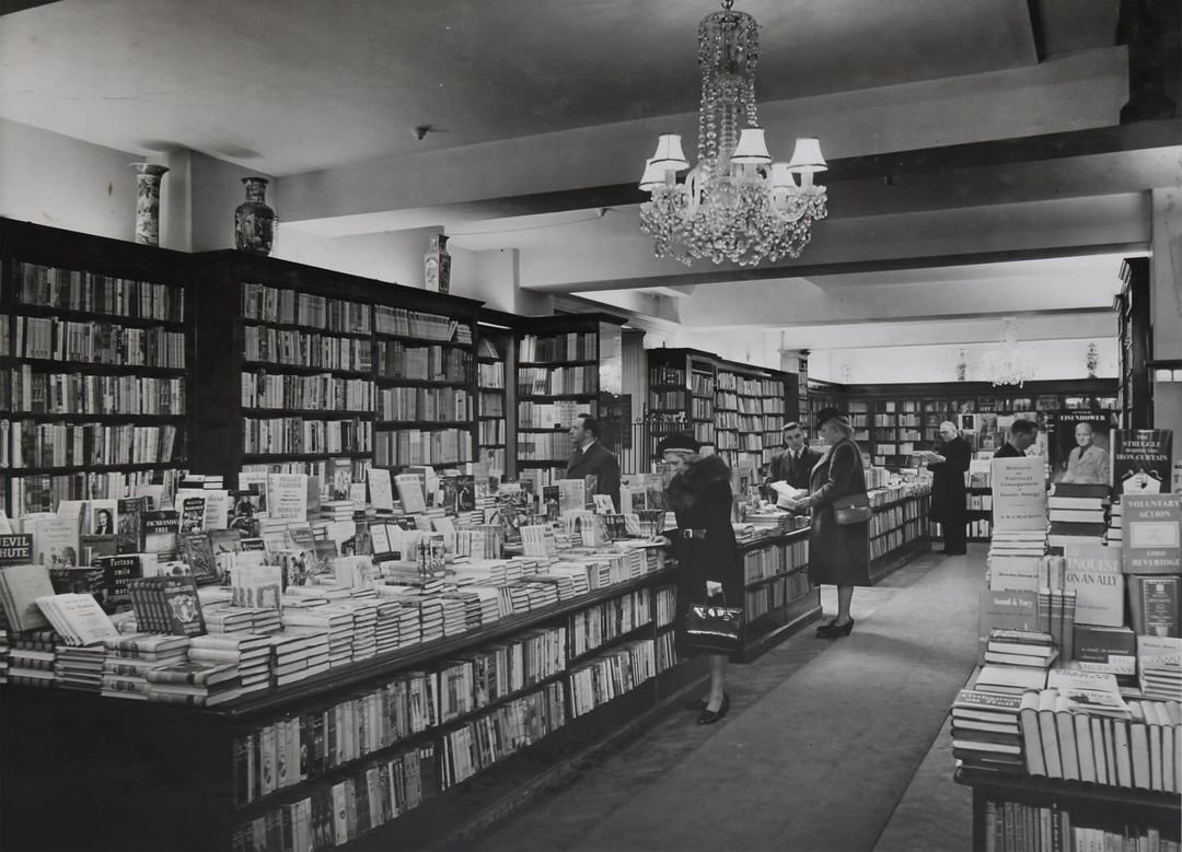 Hatchards Piccadilly, London in the 1950s