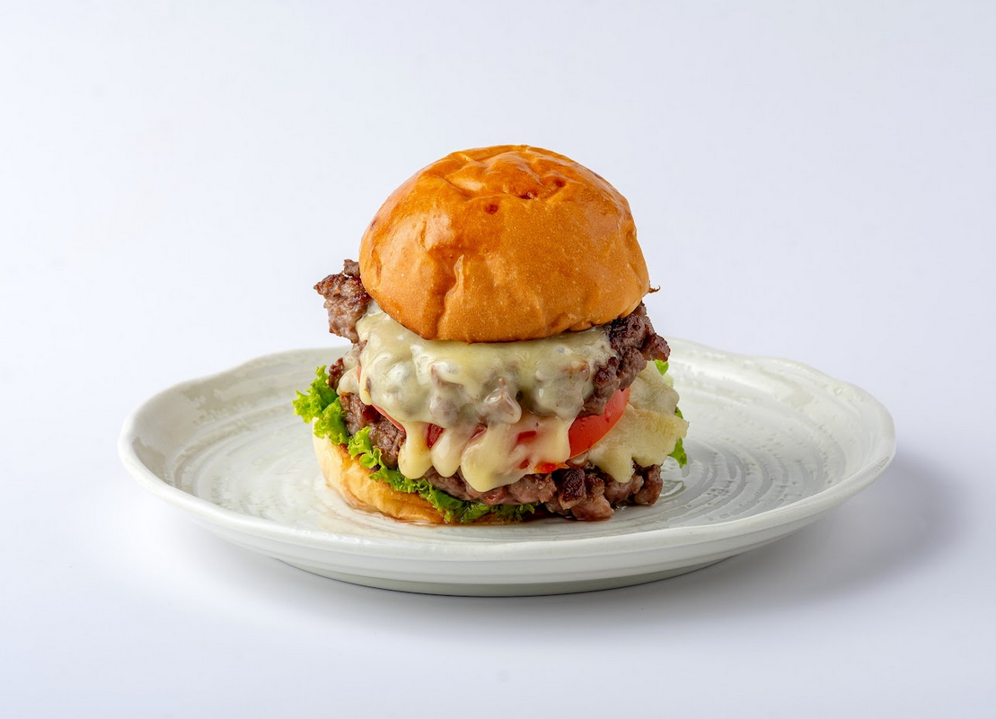 Hitachi Wagyu Burger; Hotate Corn Potage; Bonito & Salmon Breakfast Platter