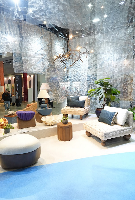 Various pieces from Genteel Home's latest collection inspired by contemporary and communal Filipino living, "Ugnayan"