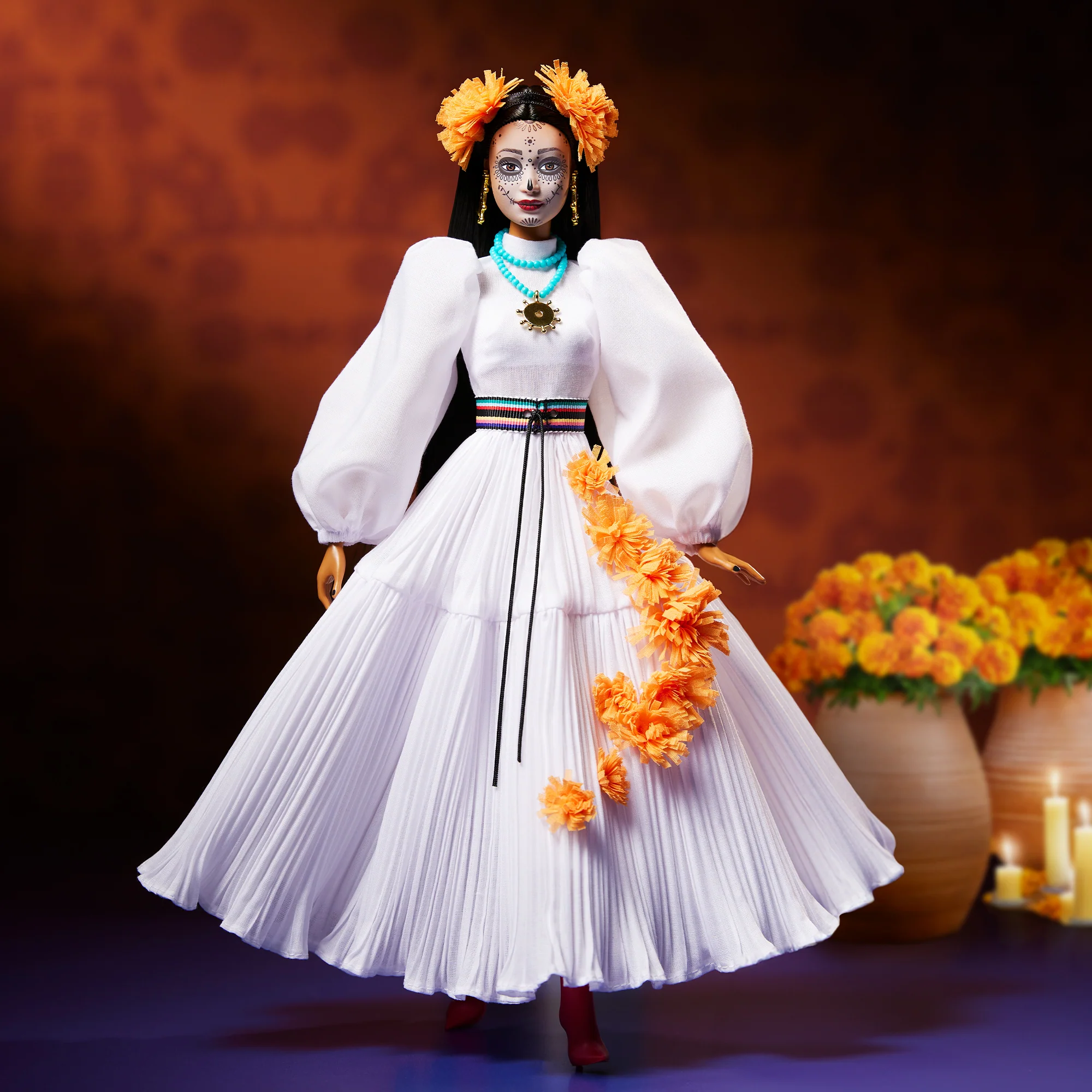 Kris Goyri's Día de Muertos Barbie