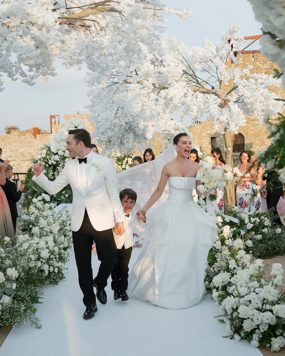 Ed Westwick and Amy Jackson's wedding in Italy