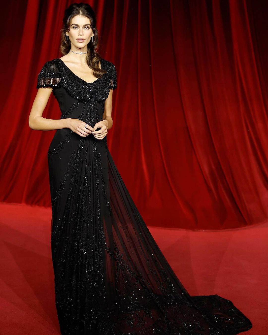 Kaia Gerber at the Academy Museum Gala