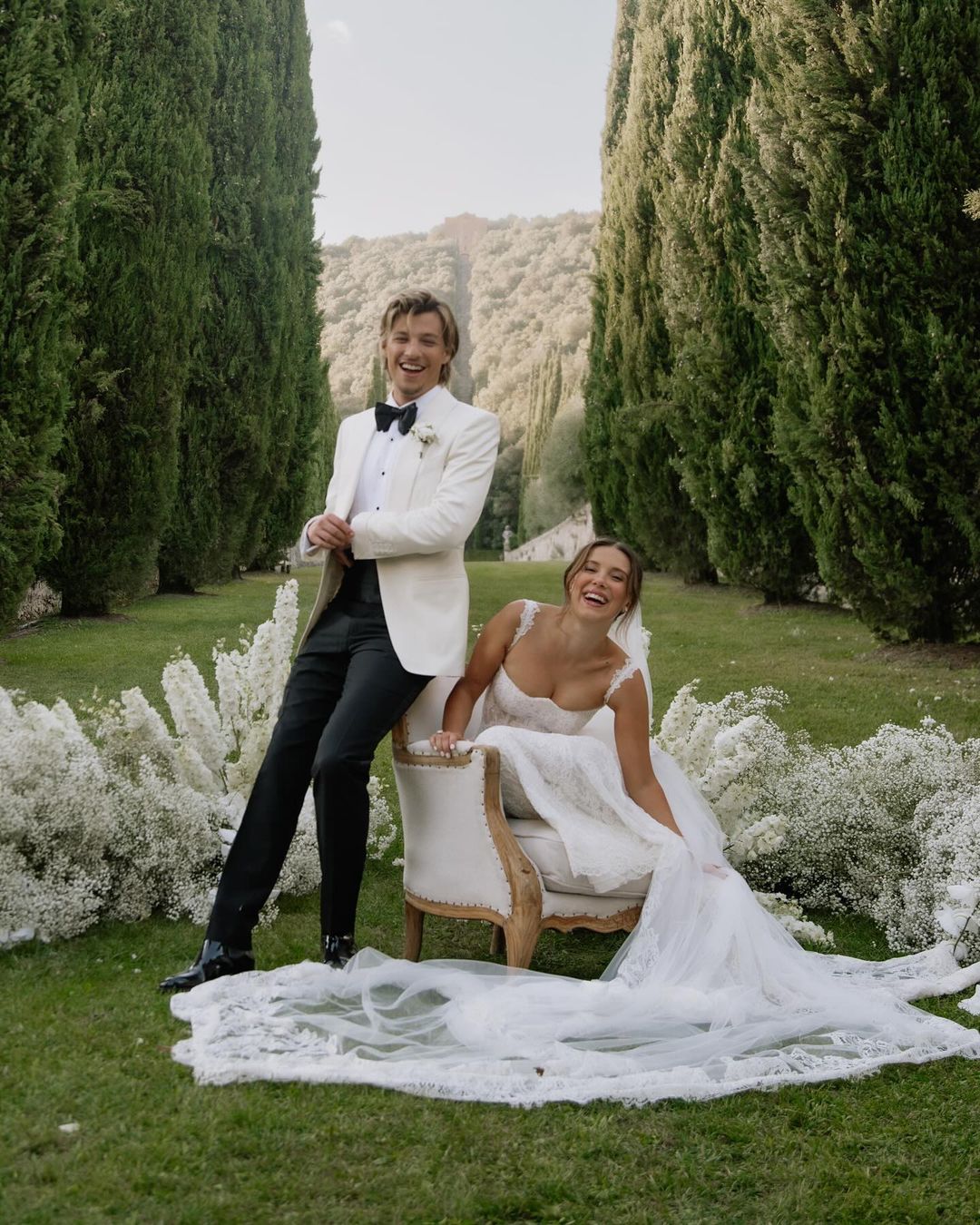 Millie Bobby Brown and Jake Bongiovi's wedding in Italy