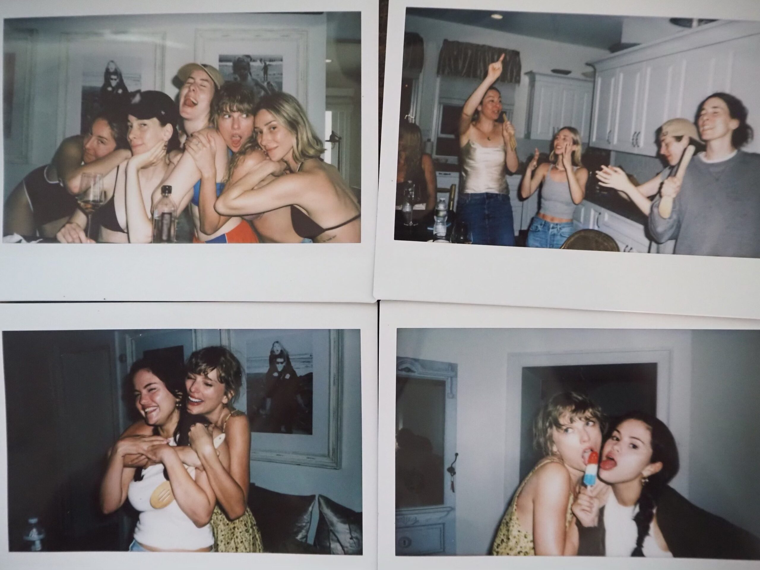 Taylor Swift's 4th of July party at High Watch house with friends including Selena Gomez and the Haim sisters