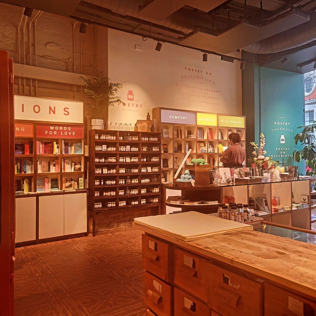 Inside The Poetry Pharmacy in Oxford