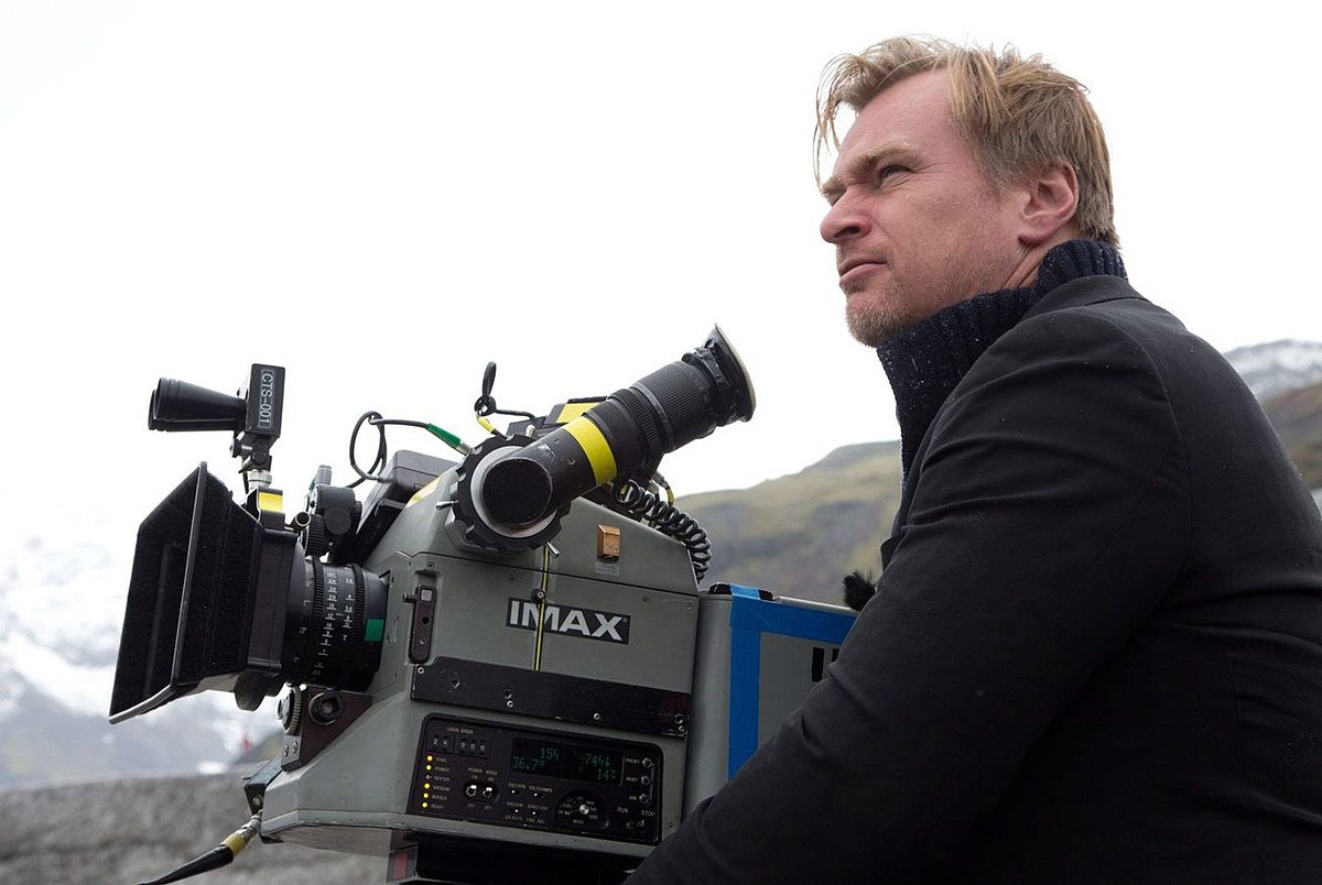 Christopher Nolan filming Dunkirk