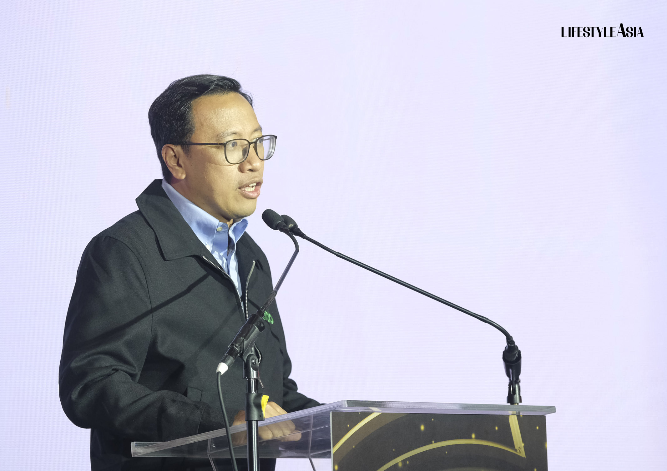 Ronald Roda, country head of Grab Philippines, during his opening remarks