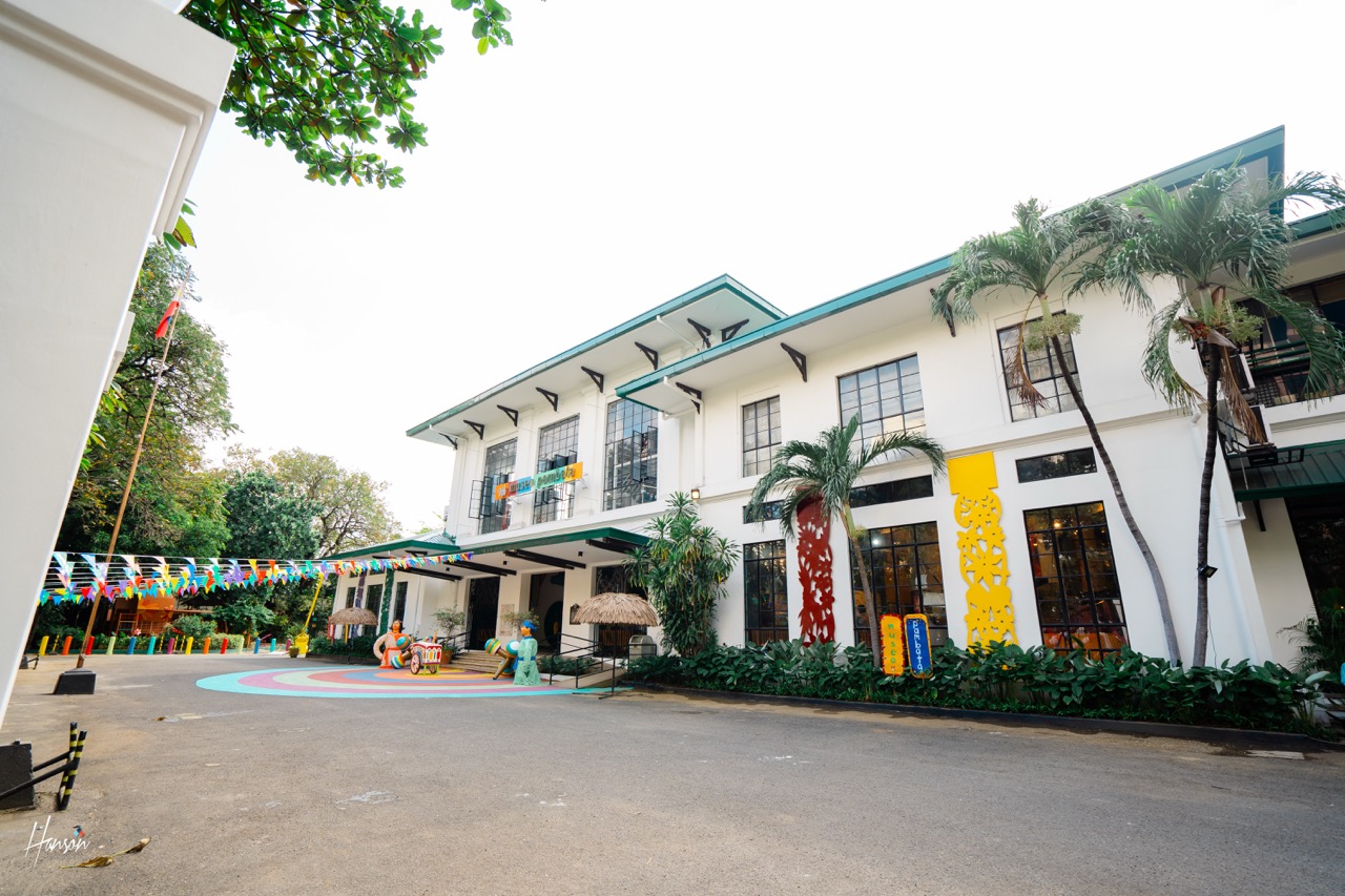 Outside the newly reopened and reimagined Museo Pambata