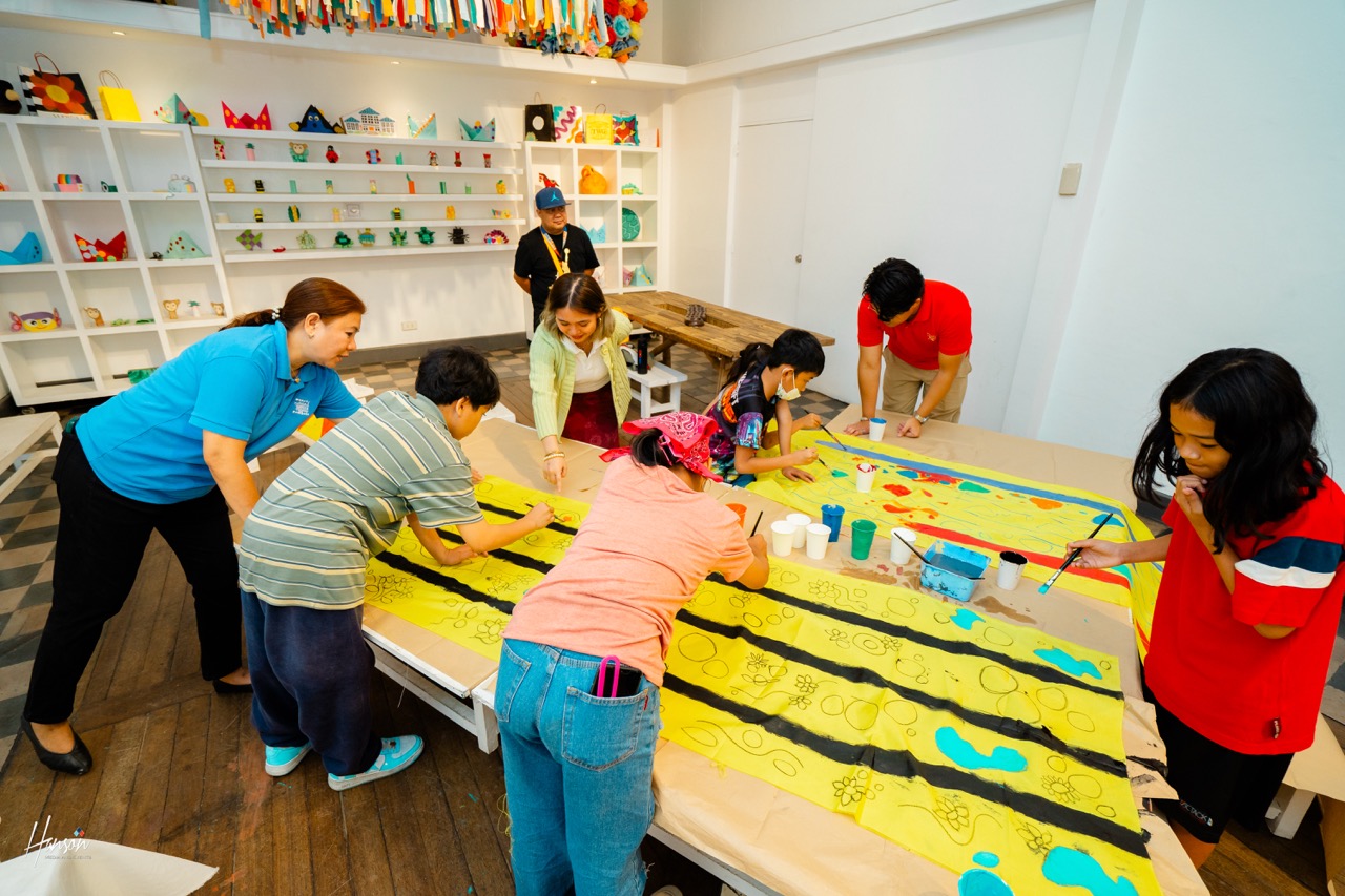 Museo Pambata activities like Sikat Sining allow children to express their creativity in an immersive, interactive setting 