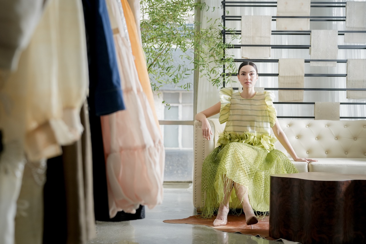 A peek inside Jor-El Espina's new atelier in One Corporate Plaza, Makati