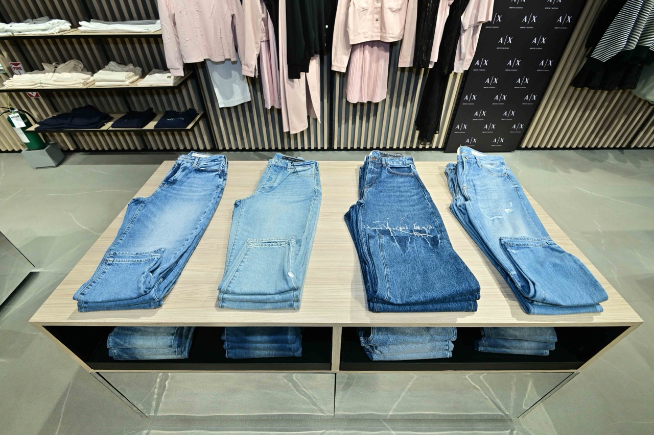 Denim jeans from the Fall/Winter 2024 Collection