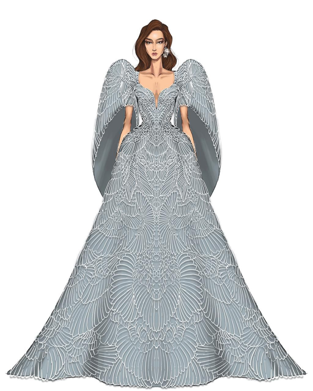 Masterpieces In Motion features 13 fabulous creations by Michael Cinco that will be up for silent bidding, including four pieces featuring Bing Taojo's paintings