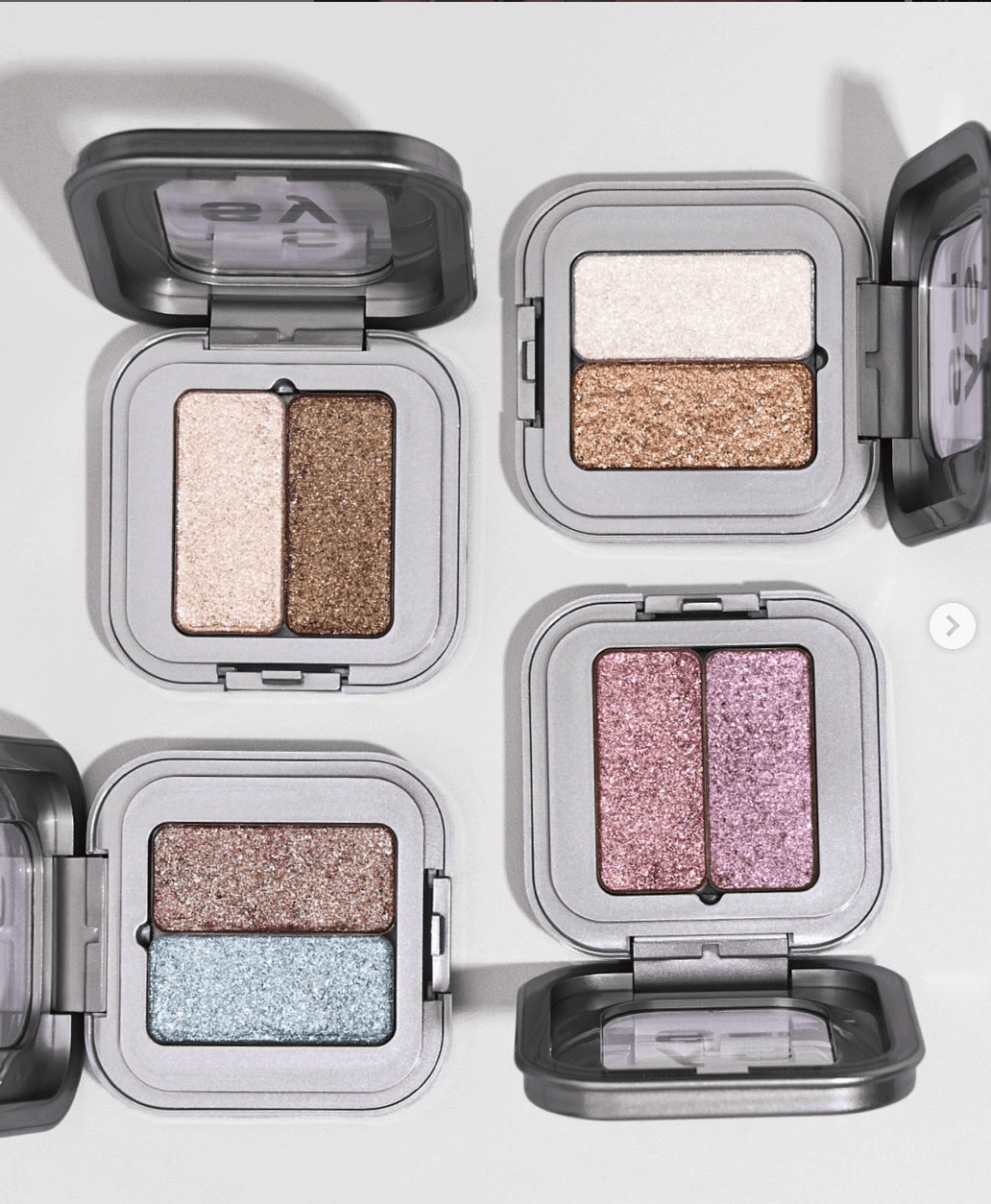 Issy and Co glitter suspension pressed shadows