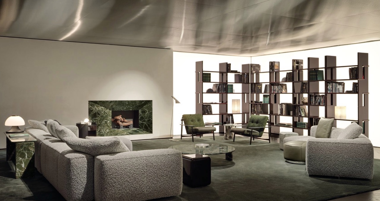 Minotti's Zoe Bookcase home