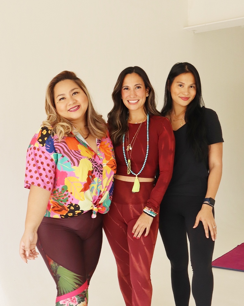 Stephanie Zubiri during the Sacred Body workshop with Kimi Lu