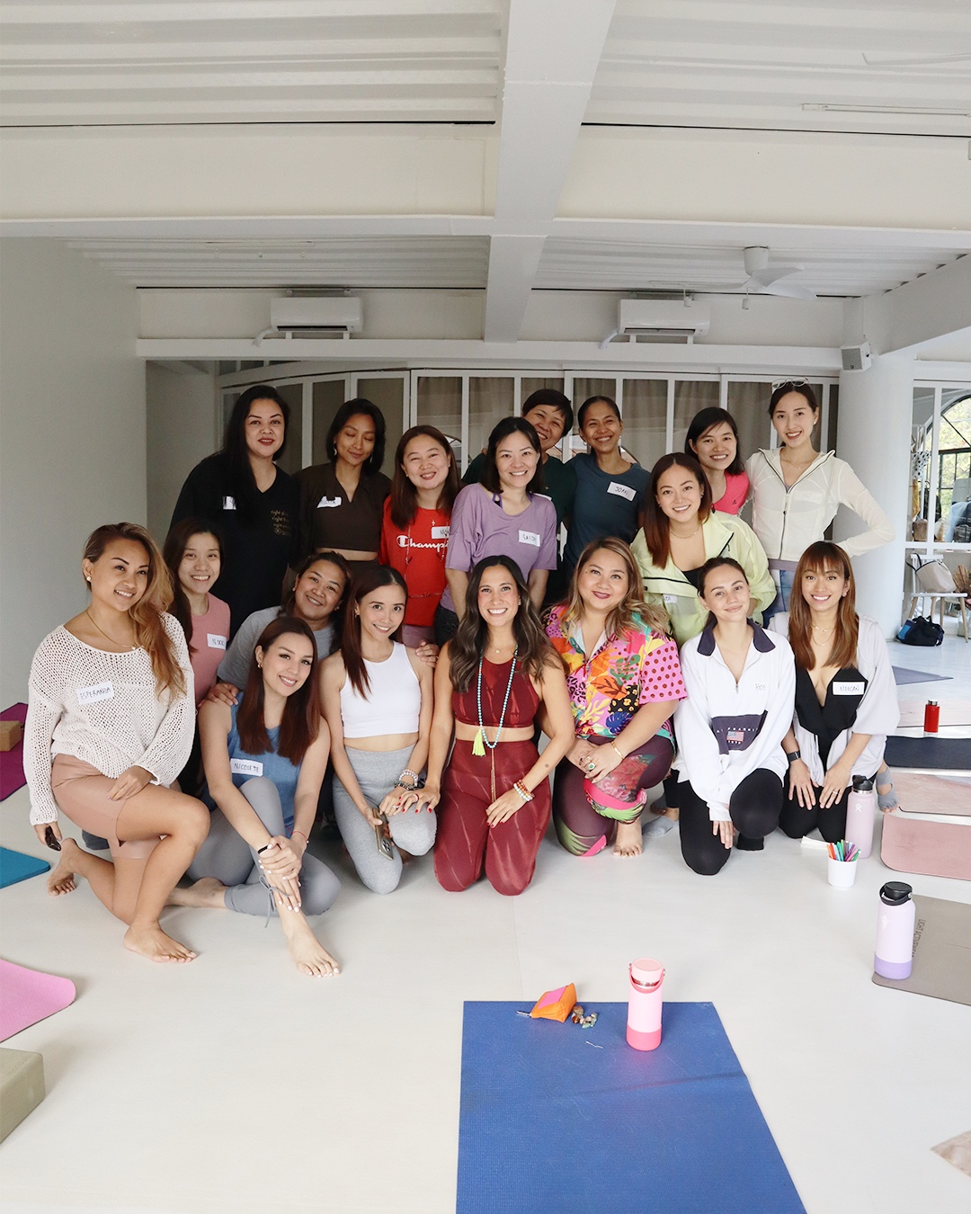 Stephanie Zubiri during the Sacred Body workshop with Kimi Lu