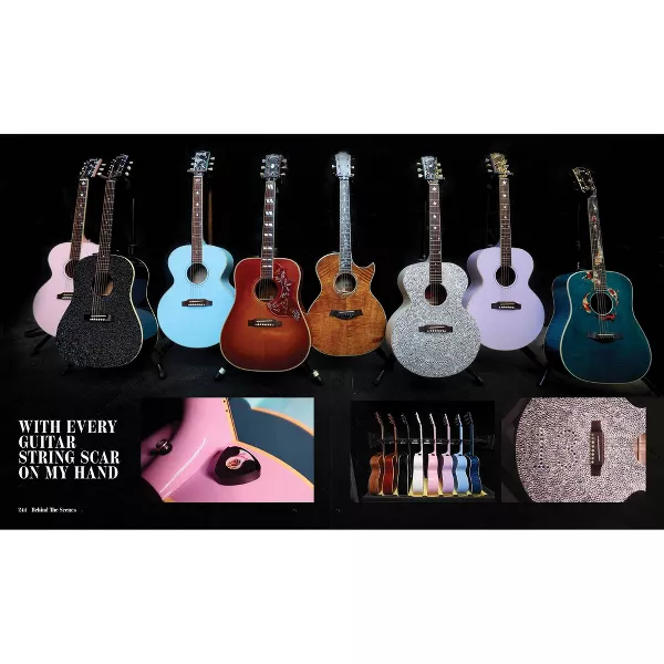 The many guitars from The Eras Tour