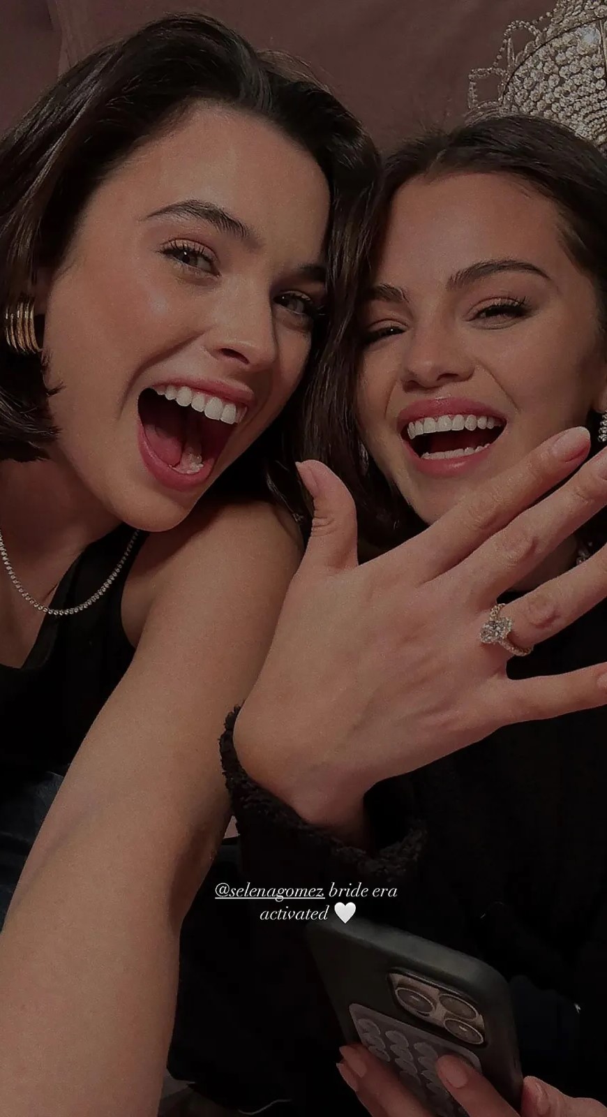 Connar Franklin and Selena Gomez