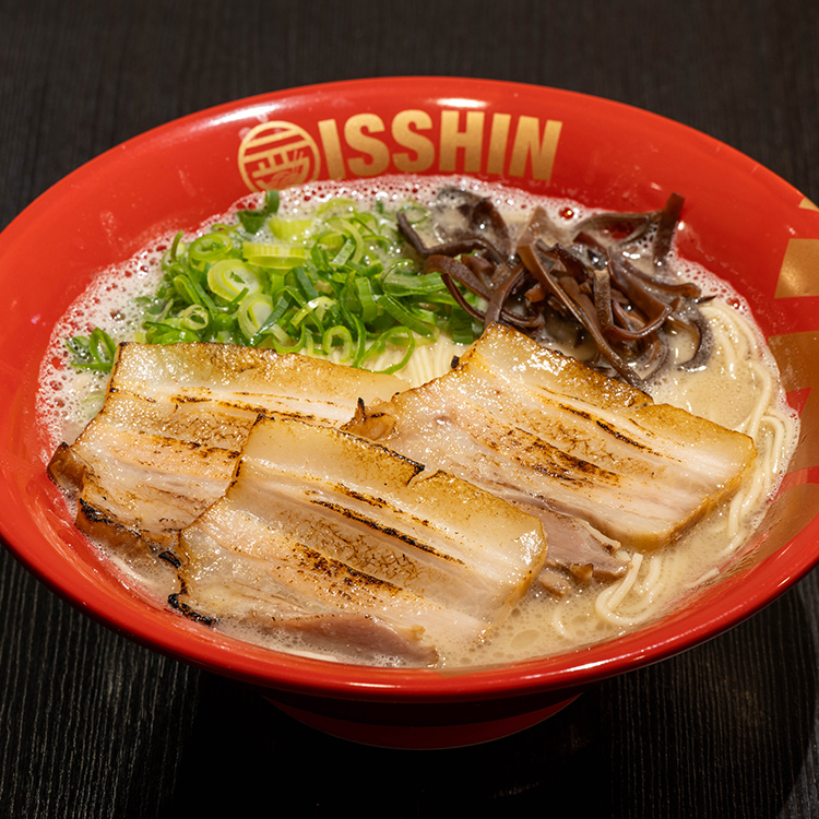 Some ramen dishes from the Tokyo Ramen Festa 2024. Rich Pork Bone & Chashu Noodles from Ramen Isshin; Nostalgic Yamagata Chinese Noodles from Yamagata Chicken Ramen; Rich Sea Urchin Noodles from Katsuryu; Rich Hakata Pork Bone Broth & Akita Pure Rice Sake Lees from Odate Nishiki Main Shop x Menya Taison. food events