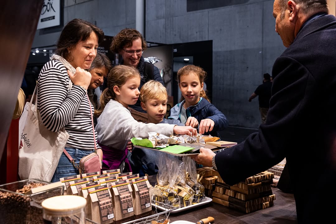 At the Salon Du Chocolat in Paris food events