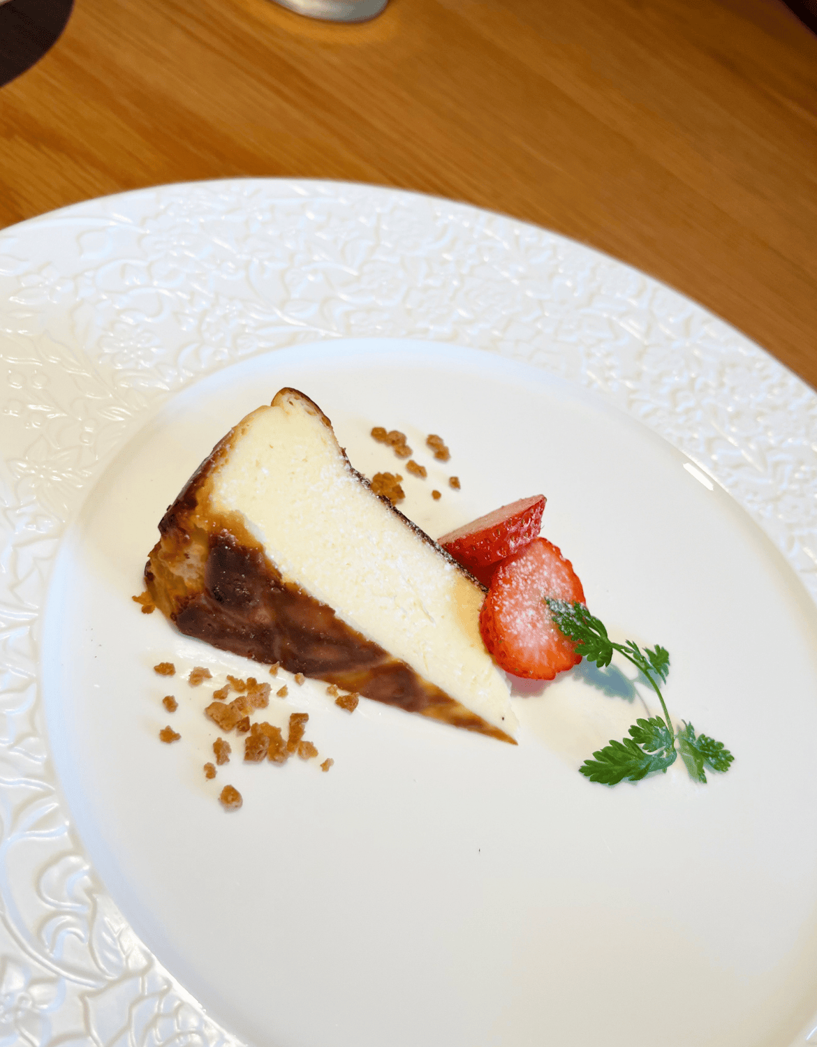 Cheesecake at La Clarte in Tsuruga Fukui