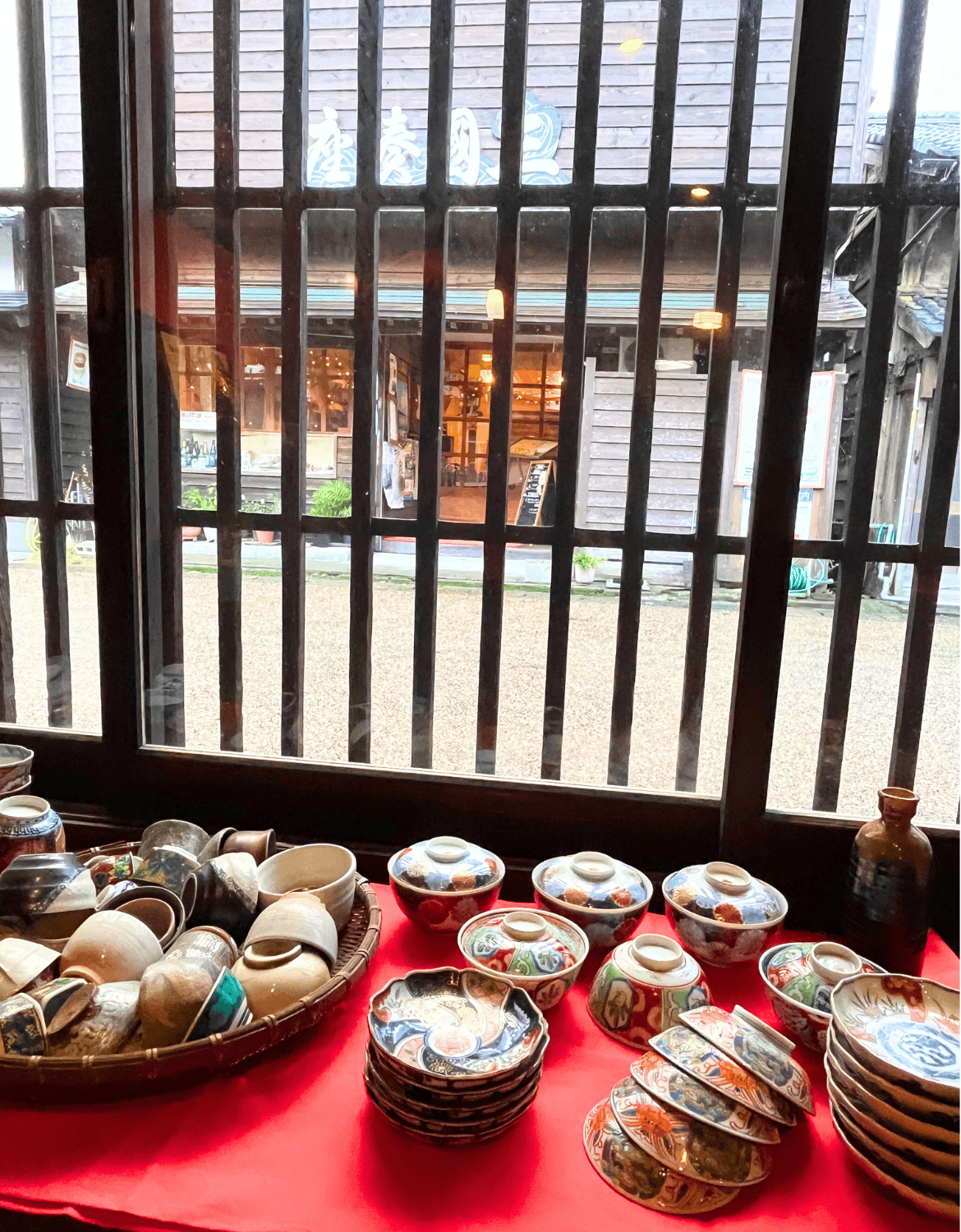 Shamisen teahouse Takeyoshi located in the historic port town of Mikuni Minato in Fukui