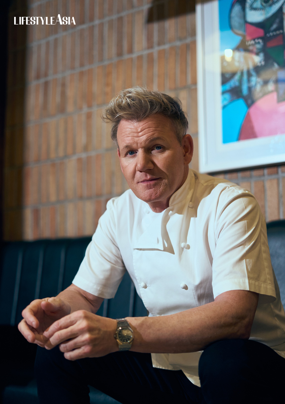 Chef Gordon Ramsay with Lifestyle Asia for LA Asks 